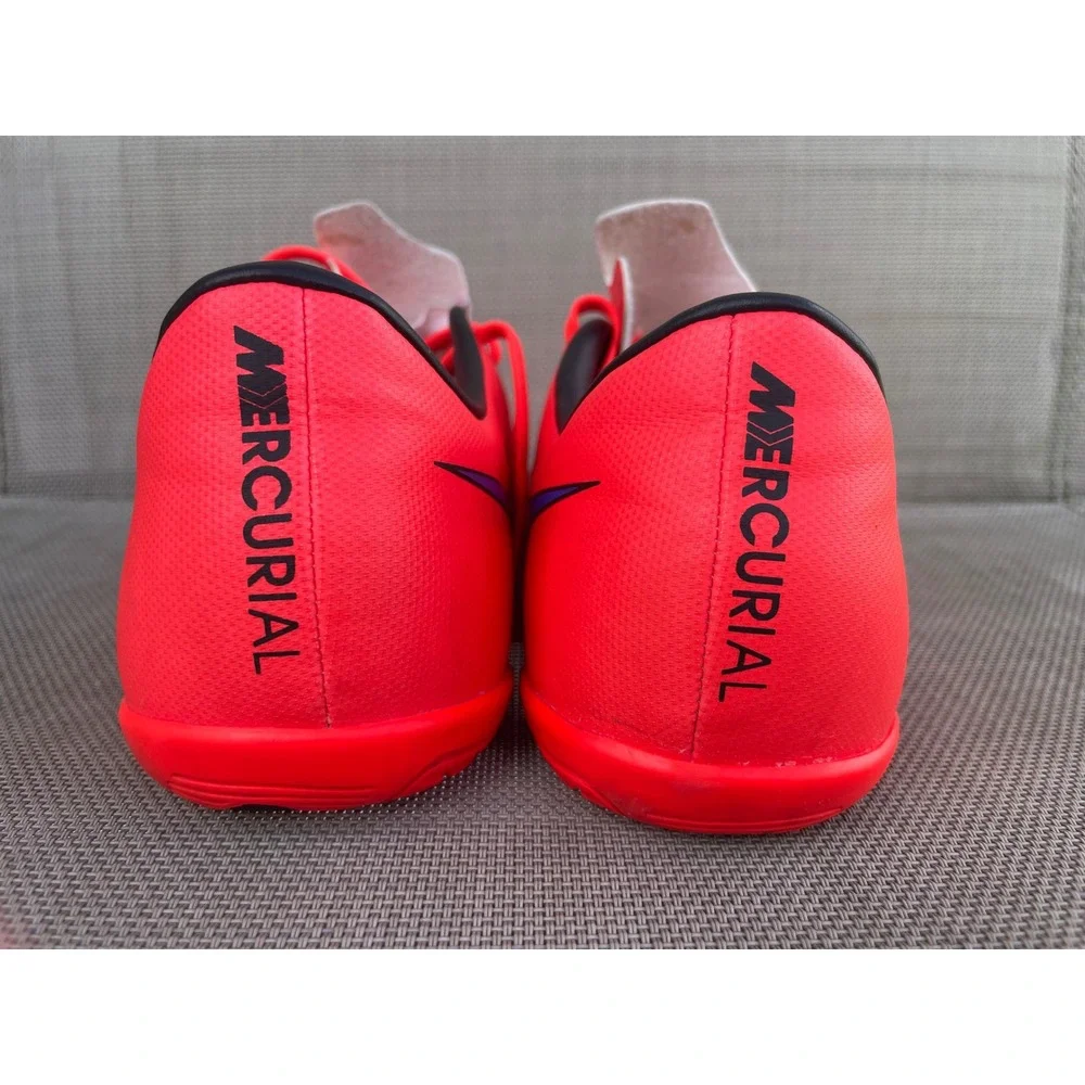 Nike Mercurial Victory Soccer Shoes Youth 5.5Y Bright Crimson Excellent